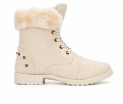 Girls' Olivia Miller Little Kid & Big Kid Odessa Lace-Up Boots