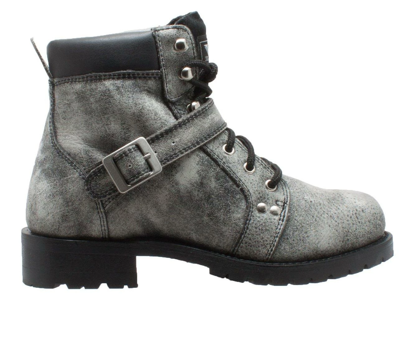 Men's RideTecs 6" Stonewash Zipper Lace Boots - Image 2