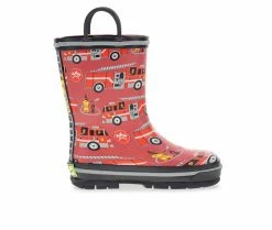 Boys' Western Chief Toddler Fire Truck Rescue Rain Boots