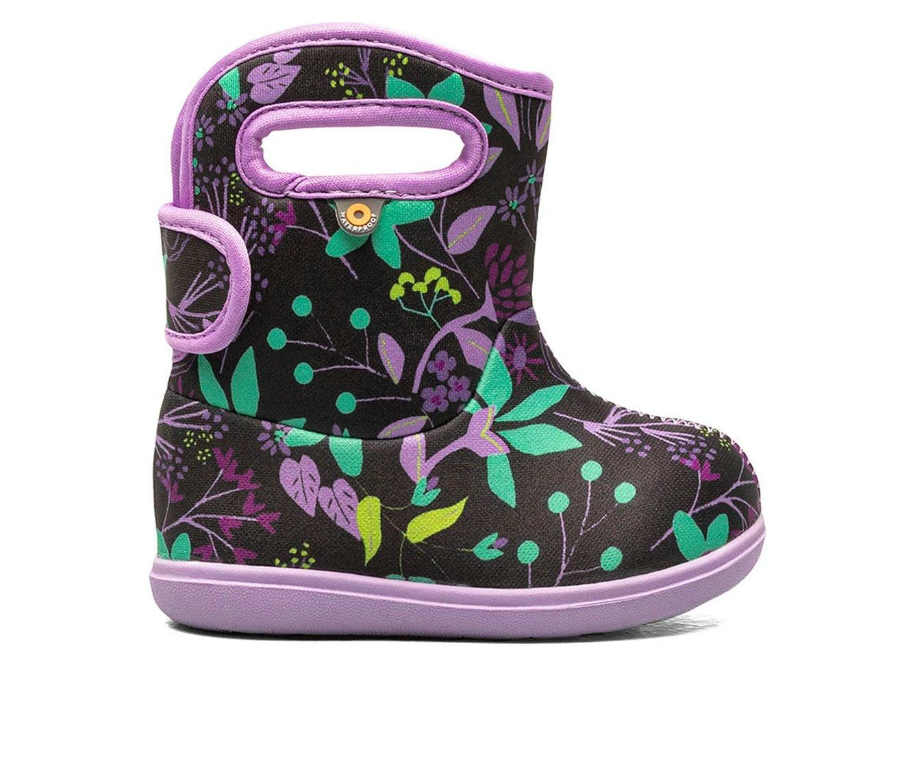 Girls' Bogs Footwear Toddler Baby Bogs Floral Rain Boots - Image 2