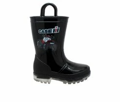 Boys' Case IH Toddler PVC Light-Up Rain Boots