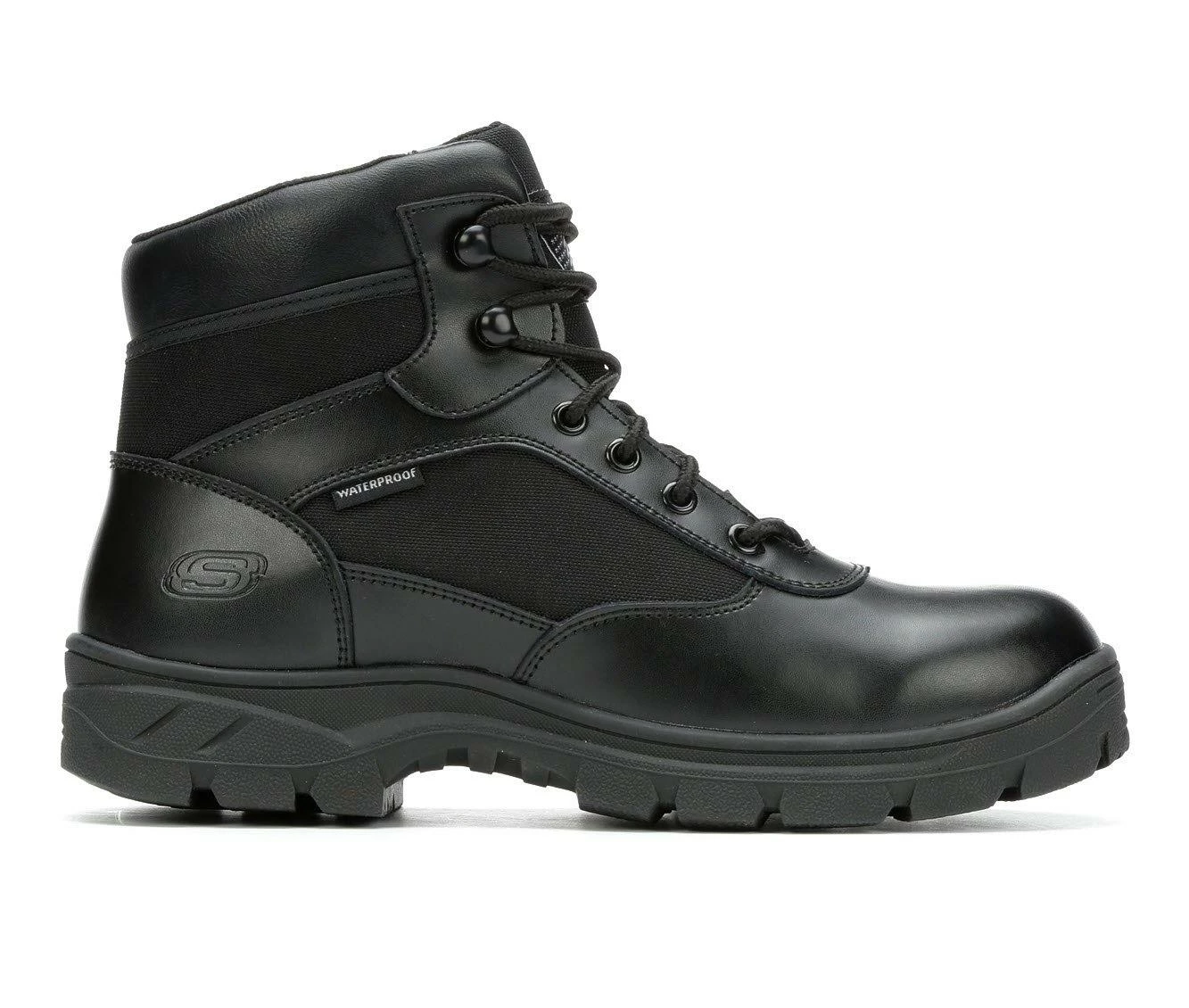 Men's Skechers Work Benen Electrical Hazard Waterproof 77526 Work Boots - Image 2
