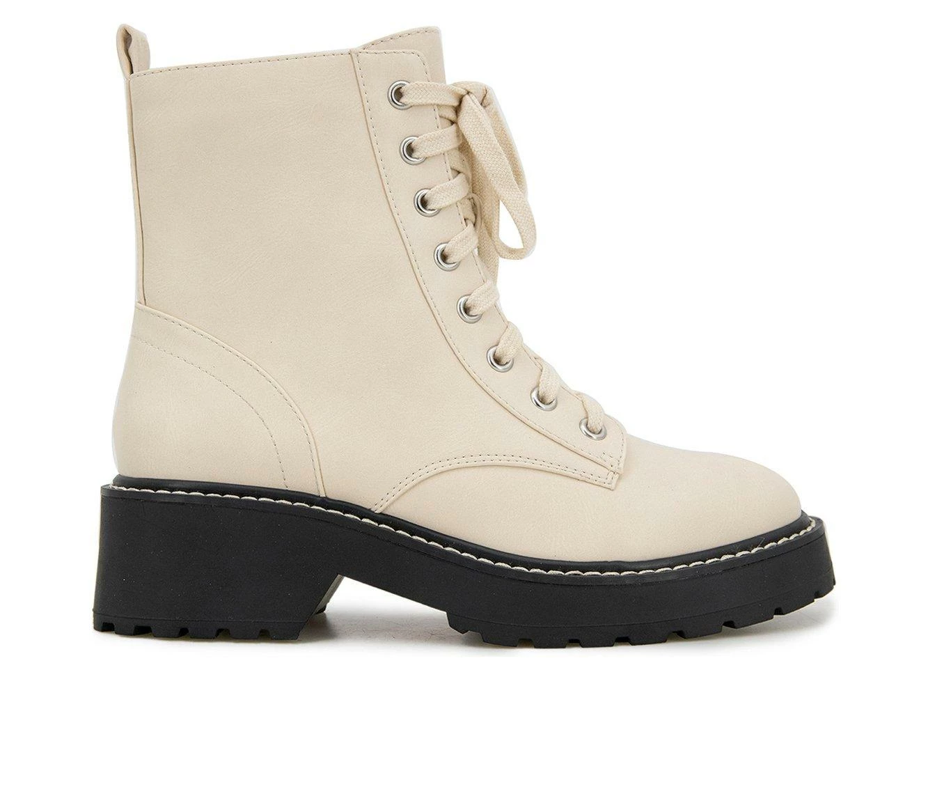 Women's XOXO Garrett Combat Boots - Image 2