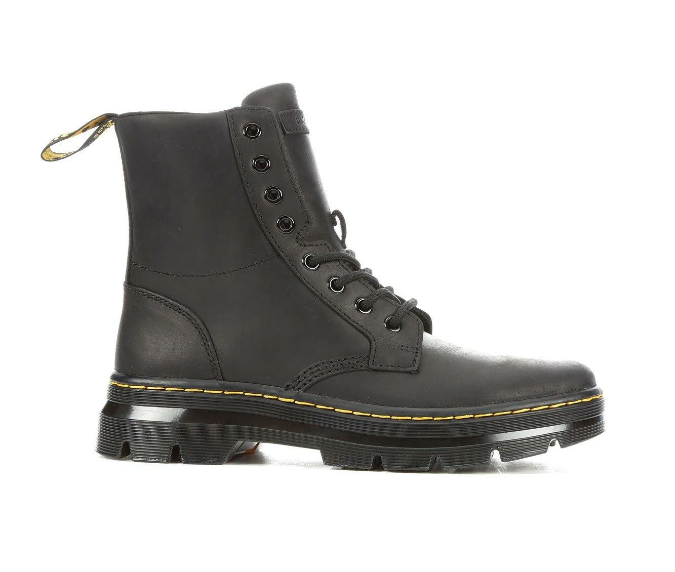 Women's Dr. Martens Combs Leather Combat Boots - Image 2