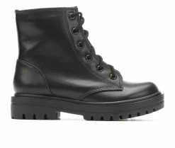 Girls' Unr8ed Little Kid & Big Kid Firm Combat Boots