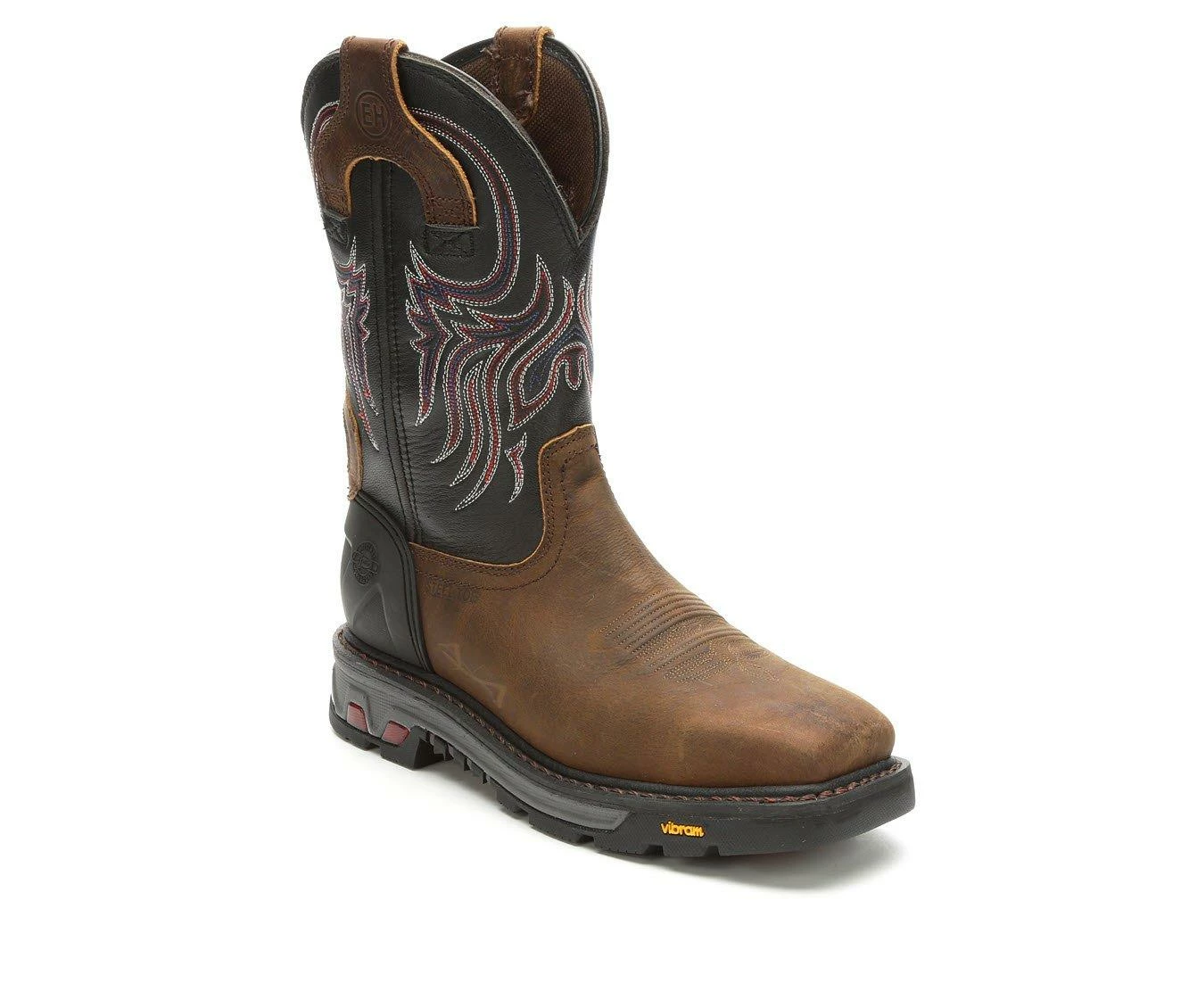 Men's Justin Boots Commander Steel Toe Cowboy Boots - Image 3