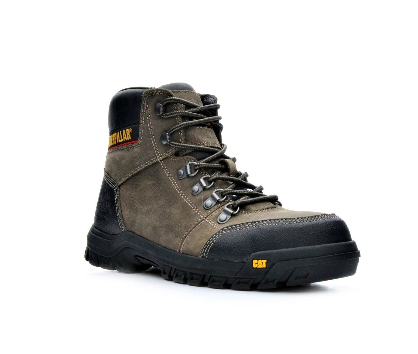Men's Caterpillar Outline Steel Toe Work Boots - Image 3