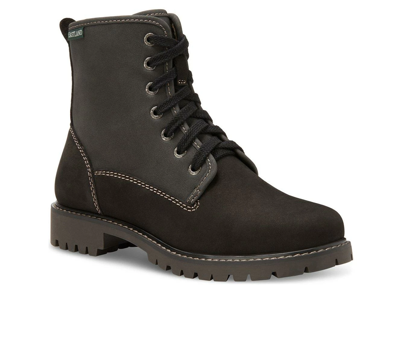Women's Eastland Indiana Plain Toe Lace-Up Boots - Image 3
