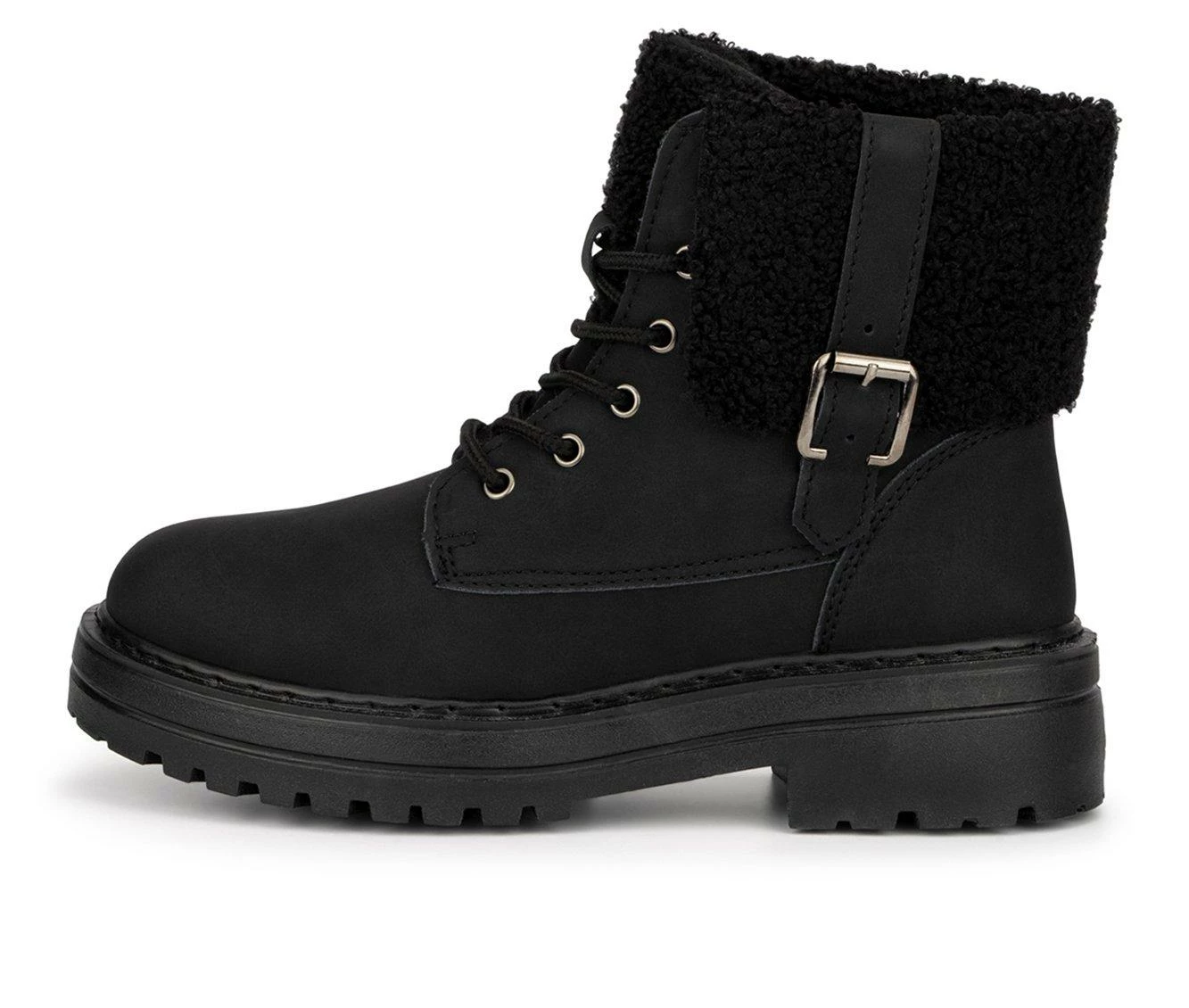 Women's Olivia Miller Nicolette Lace-Up Boots - Image 3