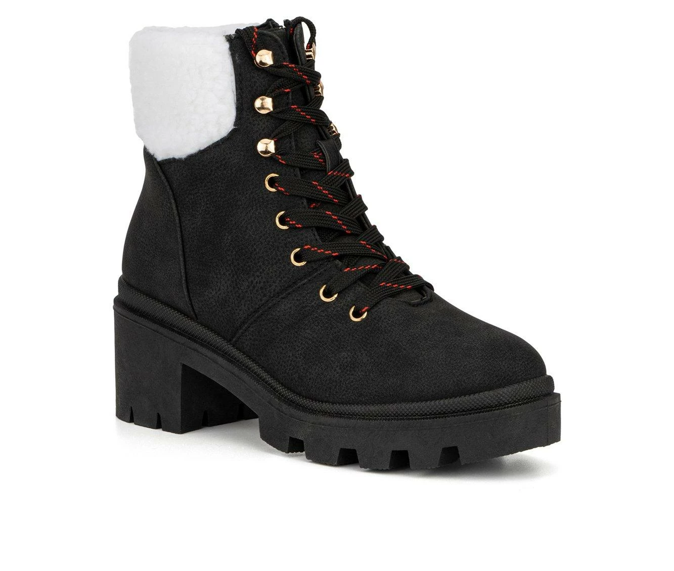 Women's Olivia Miller Ariel Lace-Up Boots - Image 3