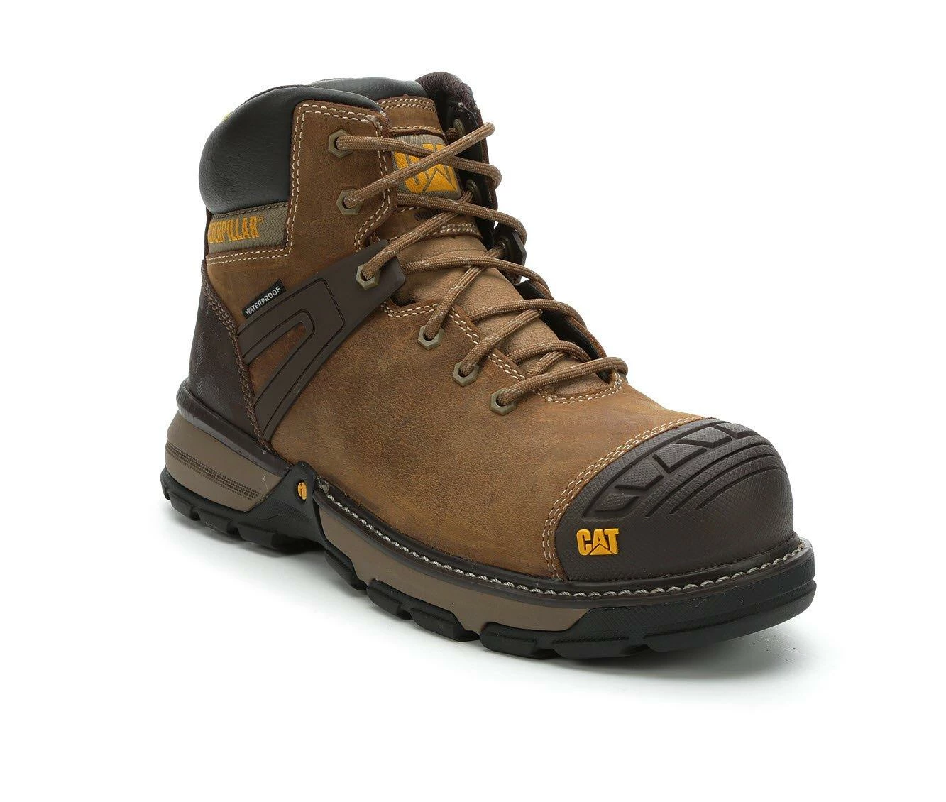 Men's Caterpillar Excavator 6" Superlite Waterproof Work Boots - Image 3