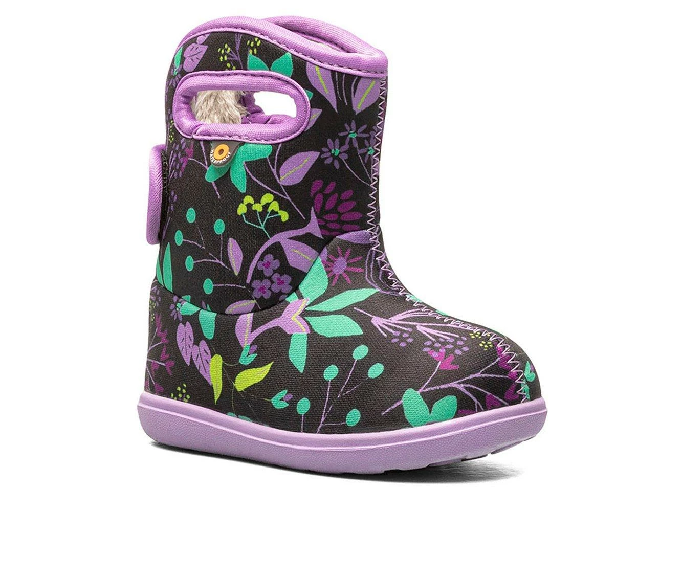 Girls' Bogs Footwear Toddler Baby Bogs Floral Rain Boots - Image 3