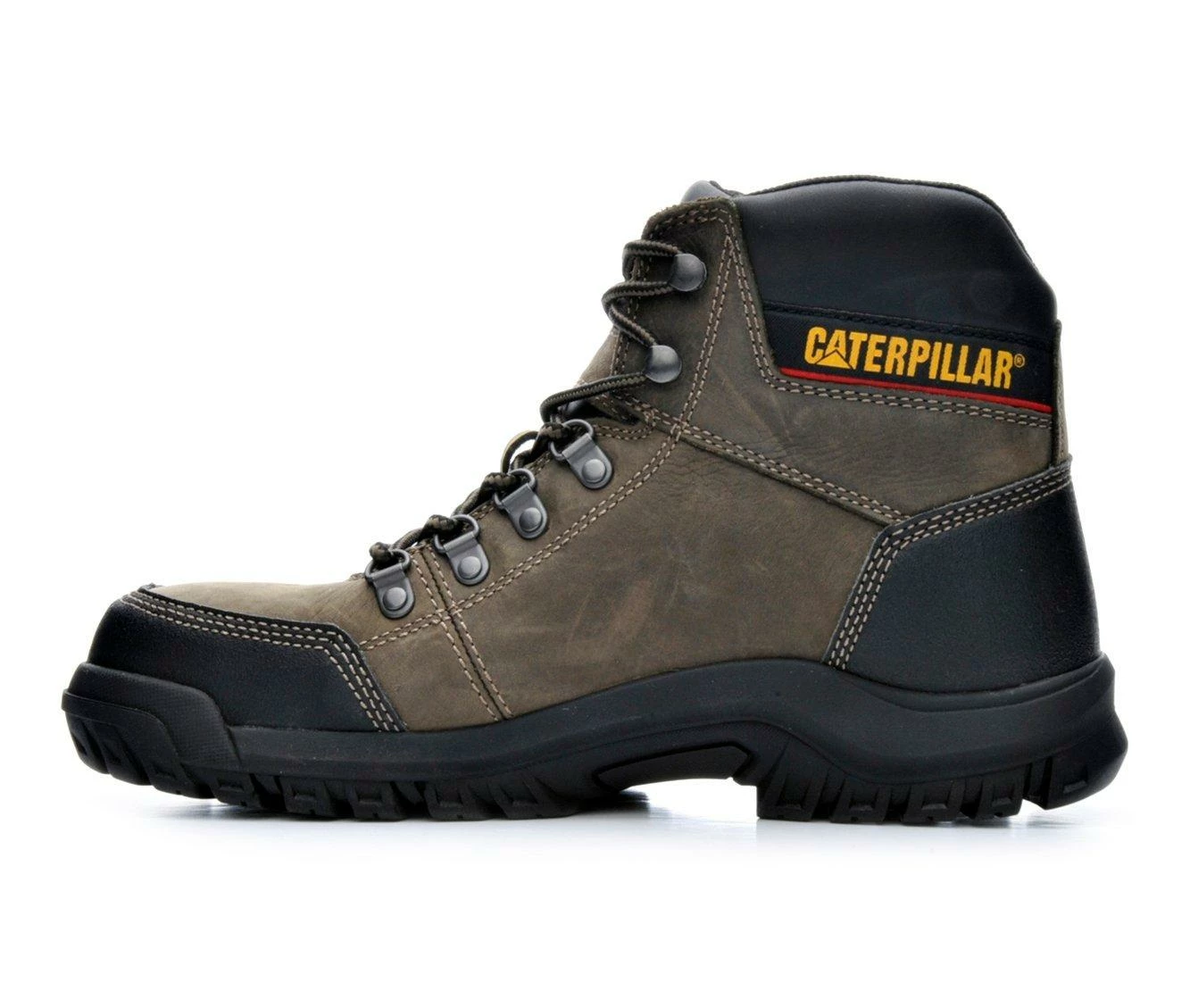 Men's Caterpillar Outline Steel Toe Work Boots - Image 4