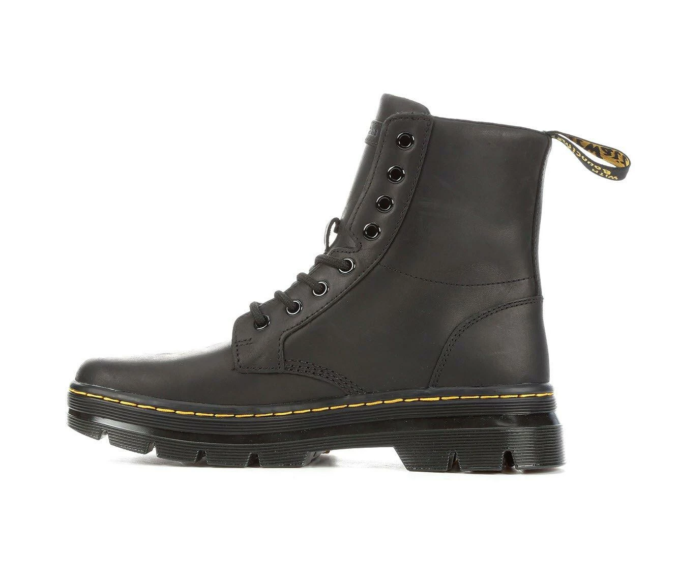 Women's Dr. Martens Combs Leather Combat Boots - Image 4