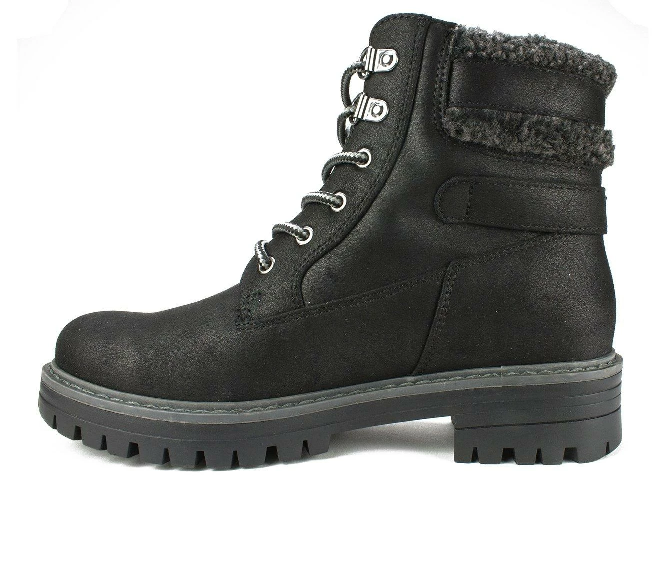 Women's Cliffs By White Mountain Meldon Combat Boots - Image 4