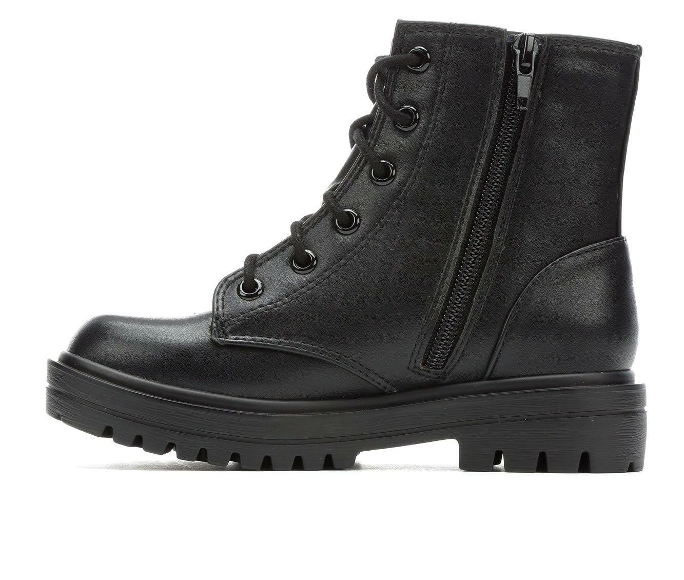 Girls' Unr8ed Little Kid & Big Kid Firm Combat Boots - Image 4