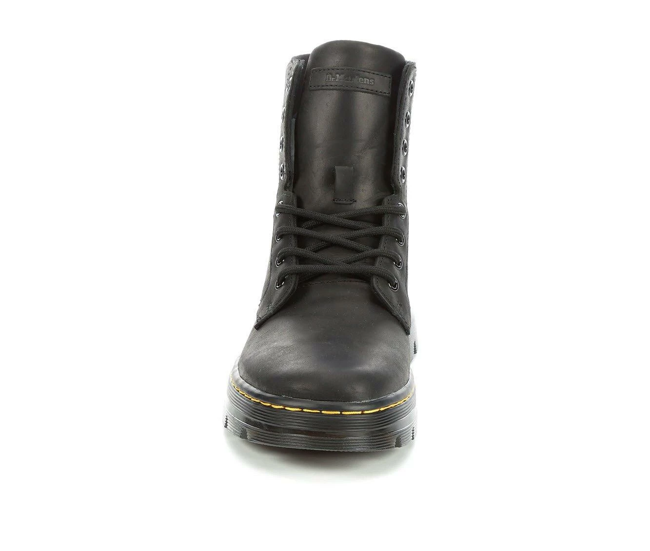 Women's Dr. Martens Combs Leather Combat Boots - Image 5