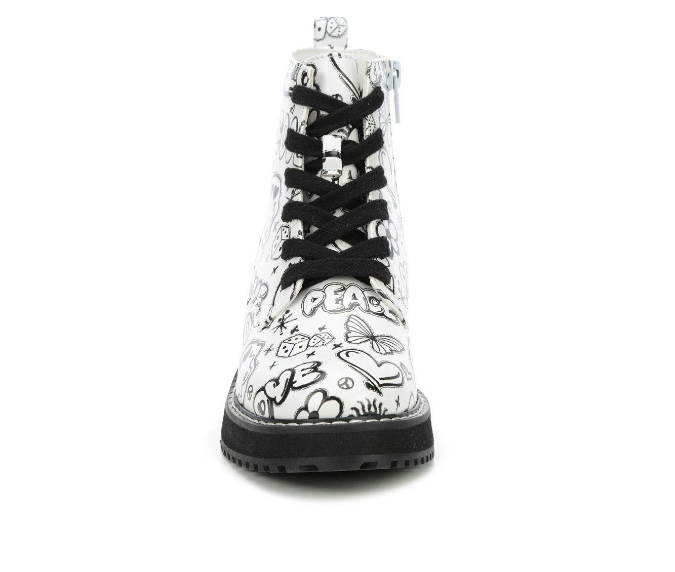 Girls' Madden Girl Little Kid & Big Kid MKurt Lace-Up Boots - Image 5