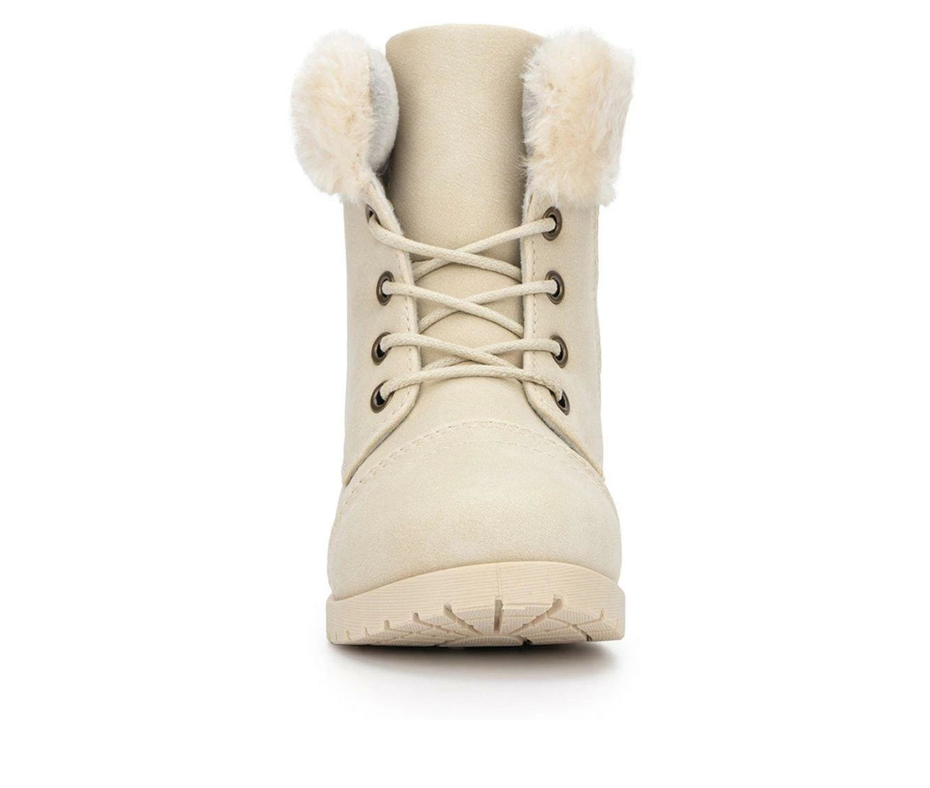 Girls' Olivia Miller Toddler Sofia Lace-Up Boots - Image 5