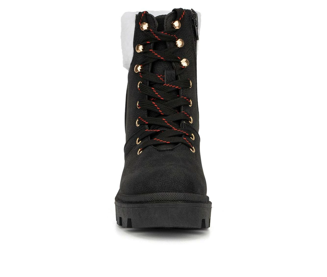 Women's Olivia Miller Ariel Lace-Up Boots - Image 5