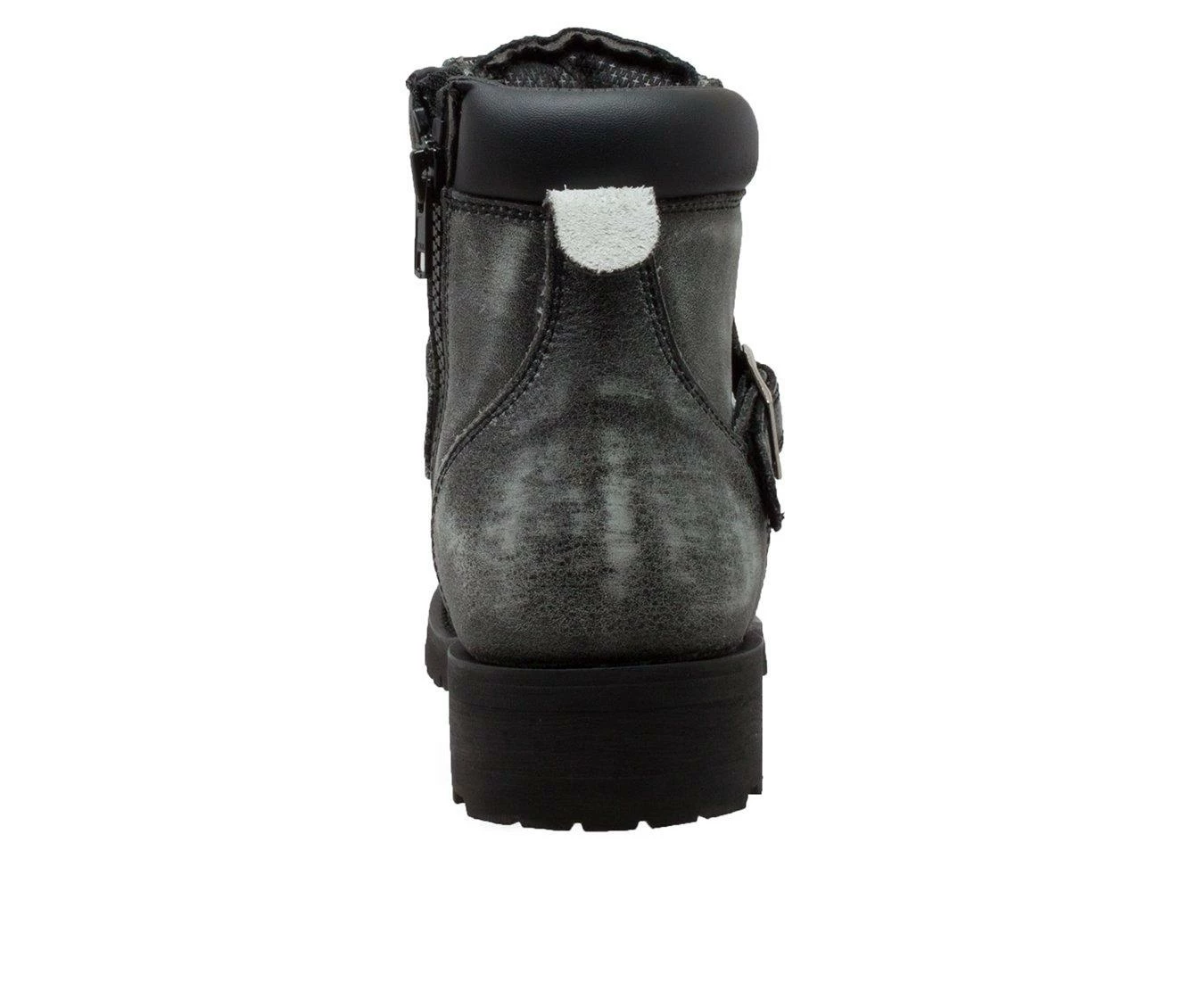 Men's RideTecs 6" Stonewash Zipper Lace Boots - Image 5